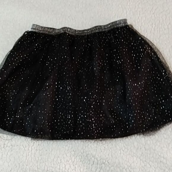 Holiday time Black Skirt with metallic sparkling accents - Picture 7 of 11